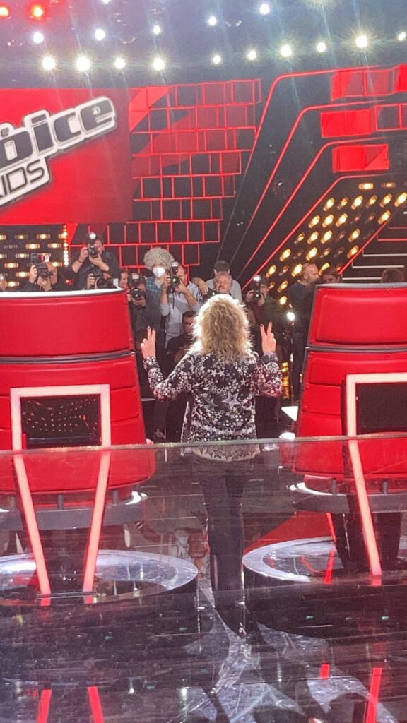 Antonella Clerici , the voice