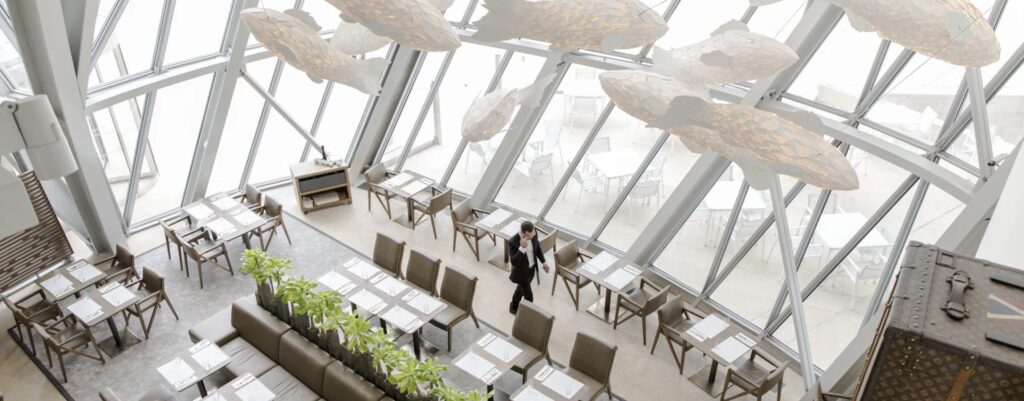 Fondazione Louis Vuitton Le restaurant Le Frank