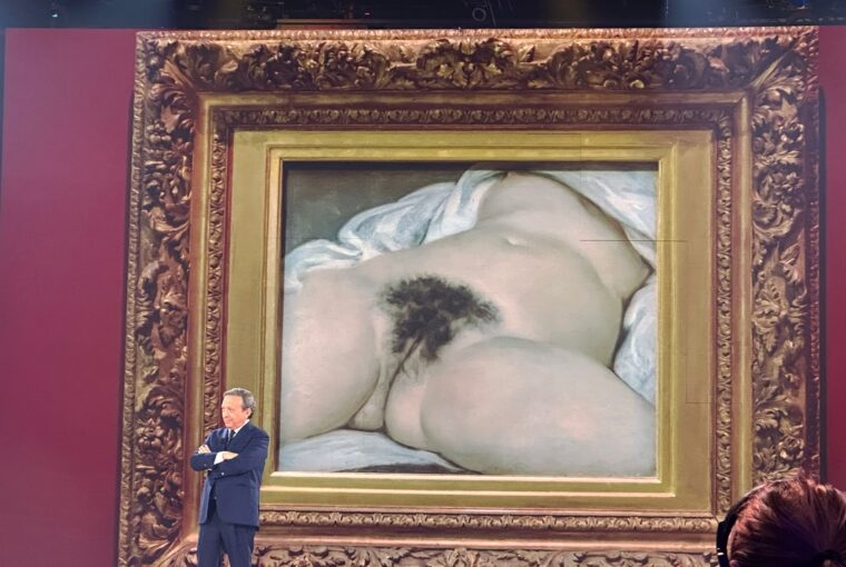 Chiambretti, l'arte e le donne