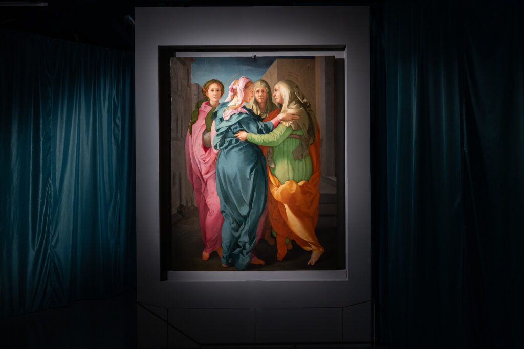 Pontormo, Visitazione, 1528-1532, olio su tavola, 202 × 156 cm, Carmignano (Prato), pieve di San Michele Arcangelo. Foto@Antonio Quattrone
Per gentile concessione della Diocesi di Pistoia